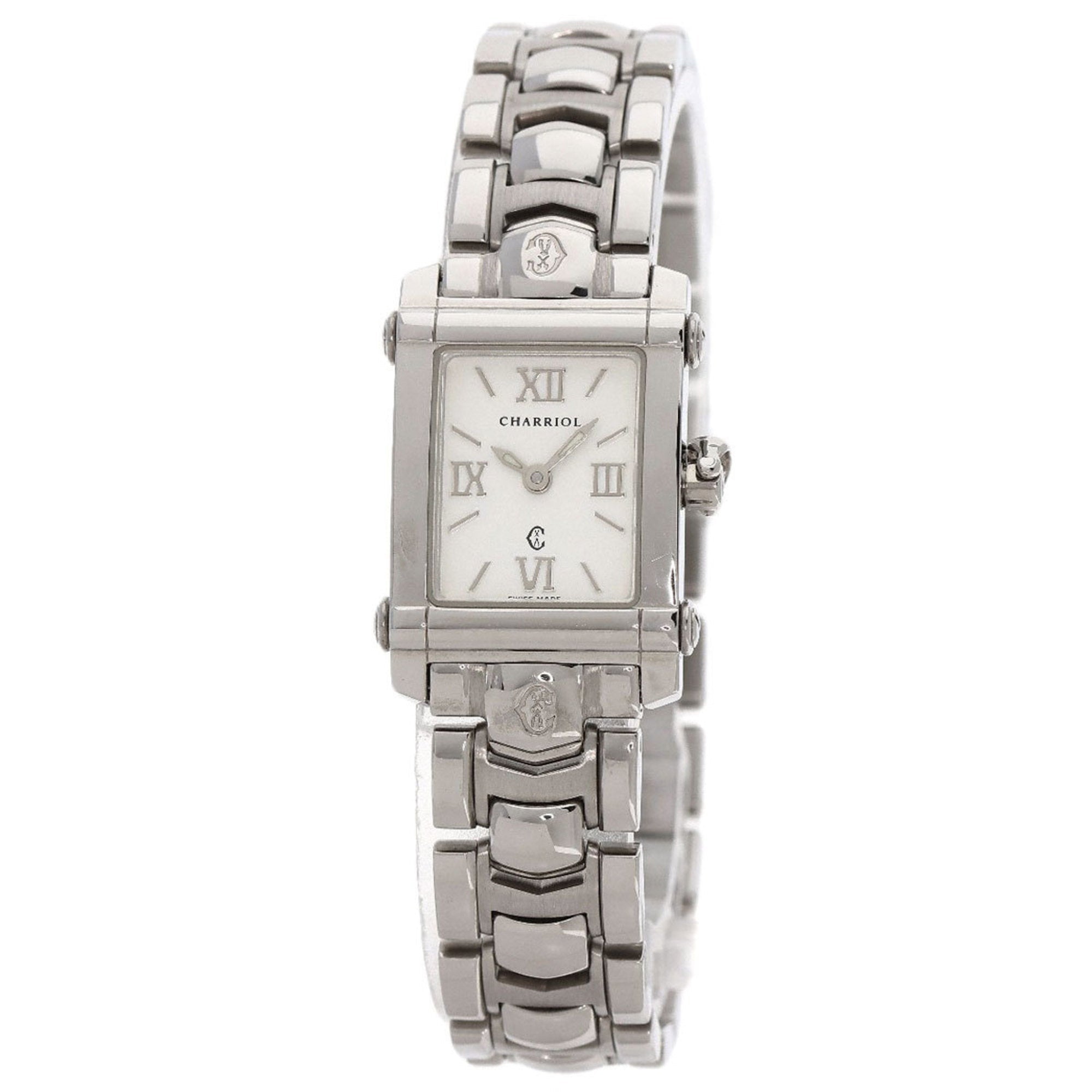 Pre-Owned Philippe Charriol Ref.9012911 Columbus Watch Sizetainless Sizeteel/SizeSize Ladies PHILIPPE CHARRIOL (Good)