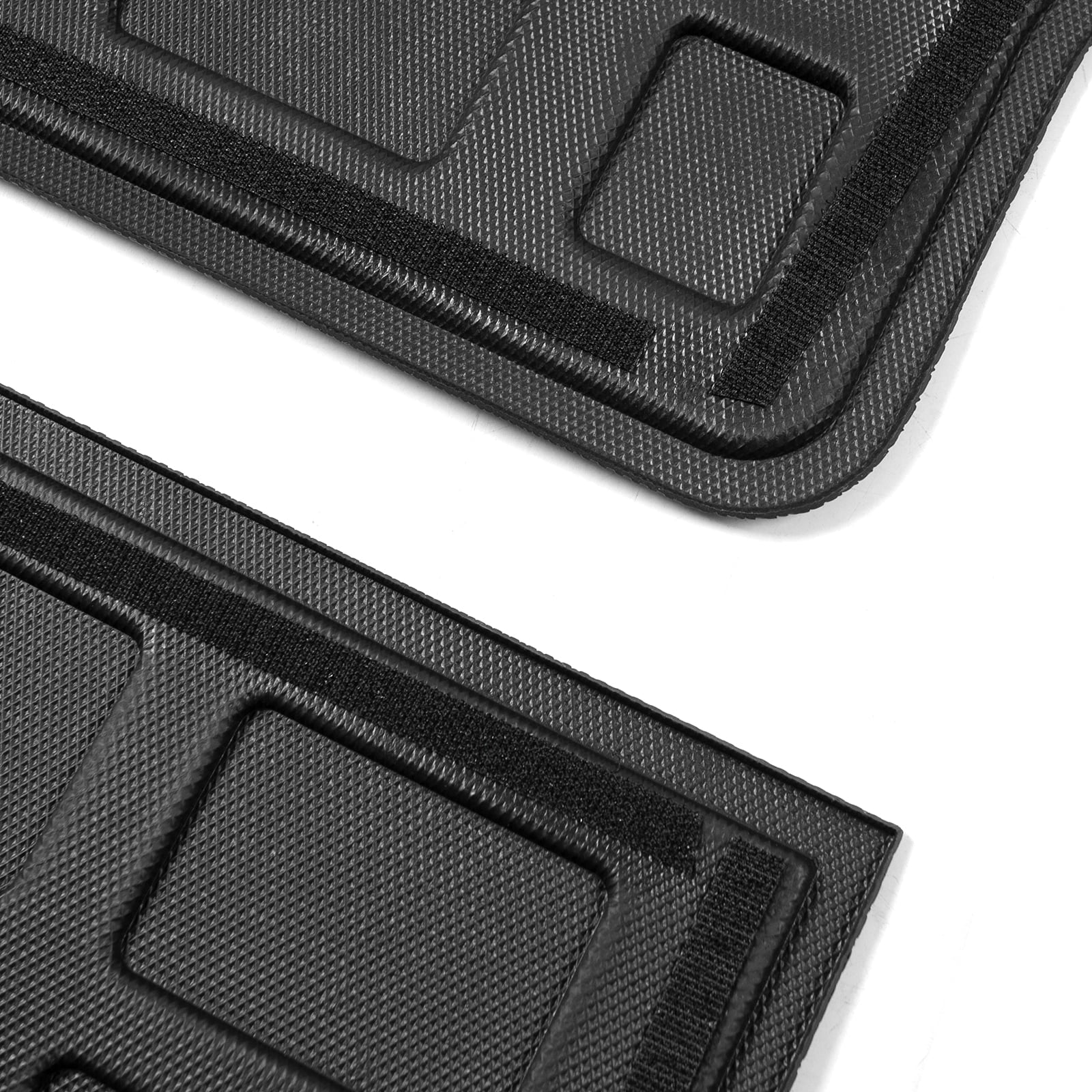 Fit 2013-2018 Toyota RAV4 TPE All Weather Rear Trunk Mats Toyota Rav4 Accessories (Non-Hybrid)
