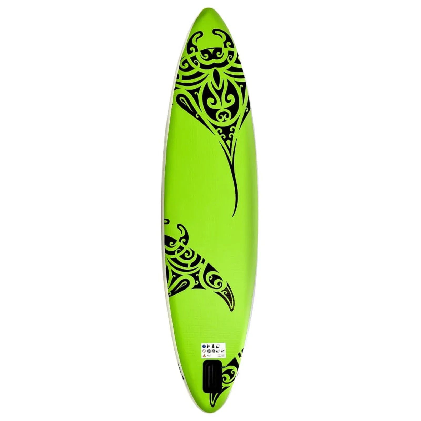 Walmeck Inflatable Paddleboard Sizeet 120.1"x29.9"x5.9" Green