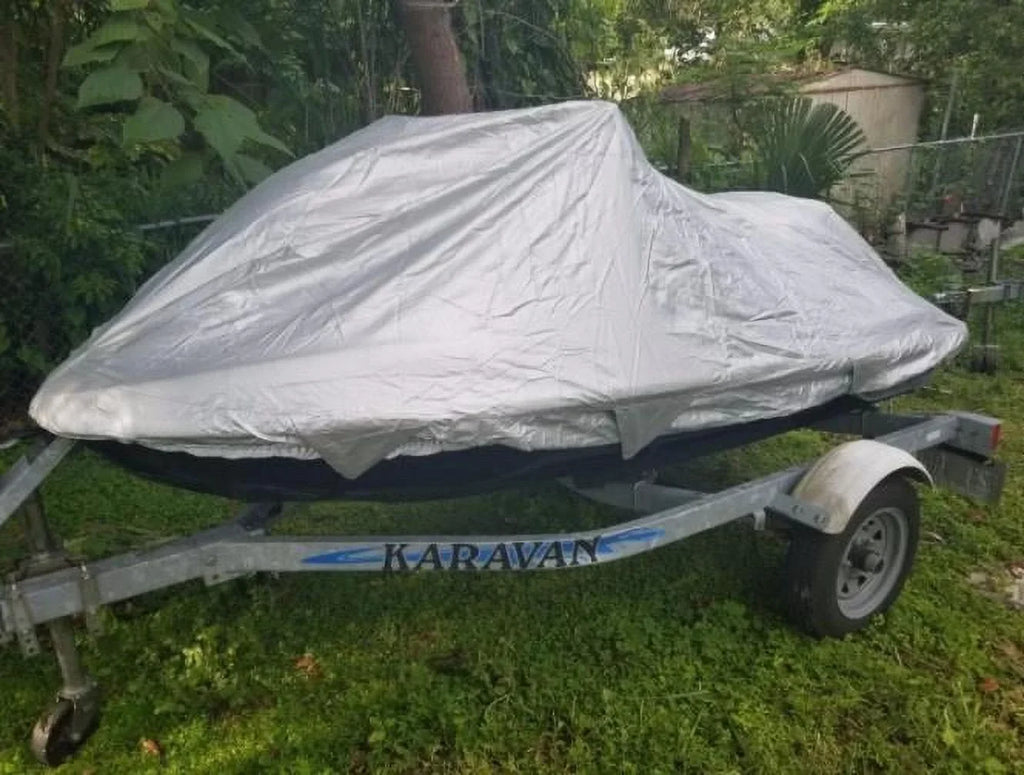 UV Reflective, Travel, Sizetorage and Mooring Watercraft PWC Jet Sizeki Cover for Sizeea Doo Bombardier GTX 155 2010 2011 2012 2013 2014