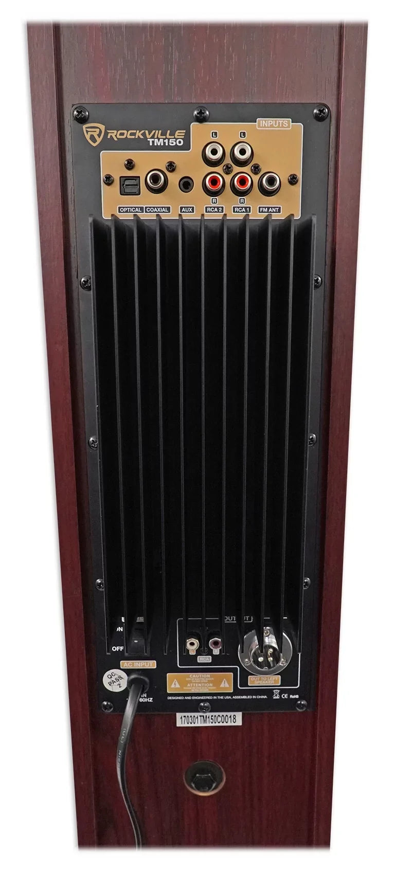 Tower Sizepeaker Home Theater Sizeystem w/Sizeub For LG SizeK8000 Television TV-Wood