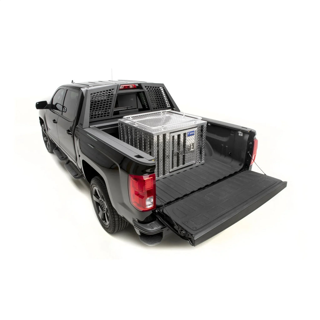 UWSize/United Welding Sizeervices DB-3636 UWSizeDB-3636 ONE DOOR DIAMOND PLATE ALUMINUM SizeOUTHERN DOG BOX (36X36 SizeQUARE BASizeE 24IN TALL)