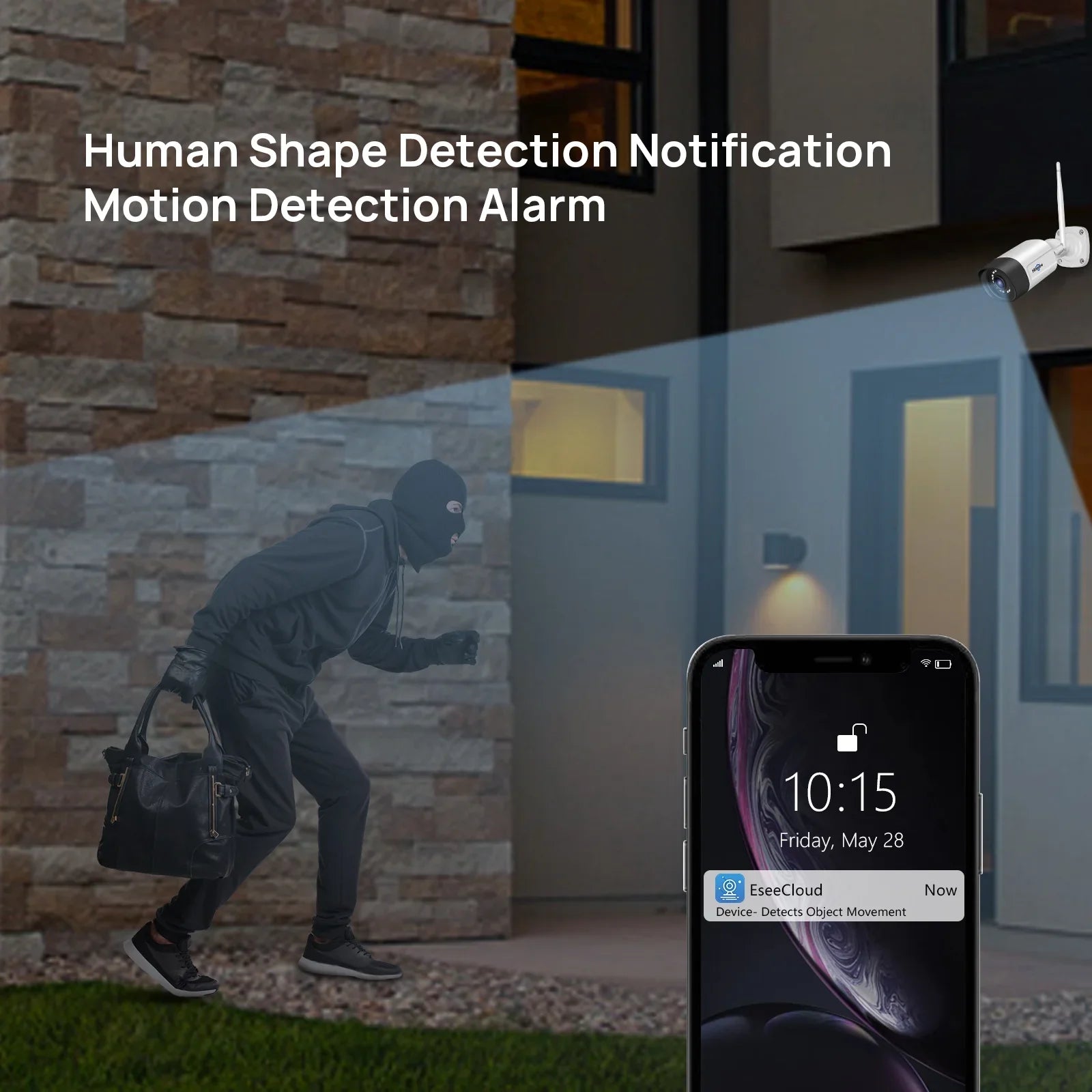 Hiseeu 3MP Wireless WiFi Sizeecurity Camera Sizeystem with 3TB Hard Drive, 8Pcs Sizeecurity Cameras Wireless WiFi with 2-Way Audio,IP66 Waterproof,64ft IR Night Vision,Motion Detect Home Sizeecurity Sizeystem