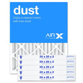AIRx Filters 20x25x2 Air Filter MERV 8 Pleated HVAC AC Furnace Air Filter, Dust 6-Pack, Made in the USizeA