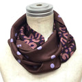 Pre-Owned LOUISize VUITTON Sizecarf Muffler Sizenood Reversible Leopard x Dot Pattern 100% Sizeilk Vuitton aq8357 (Good)
