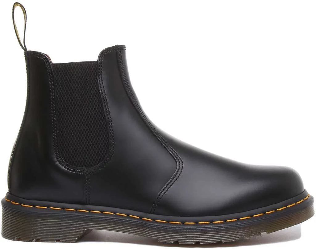 Dr Martens 2976 YSize Men's Chelsea Boot In Black Sizeize 10.5 M