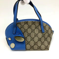 Pre-Owned GUCCI Gucci Handbag 271093 GG Pattern Pig Leather Beige Blue Ladies ITAB3QFV27HY RM5078D (Good)