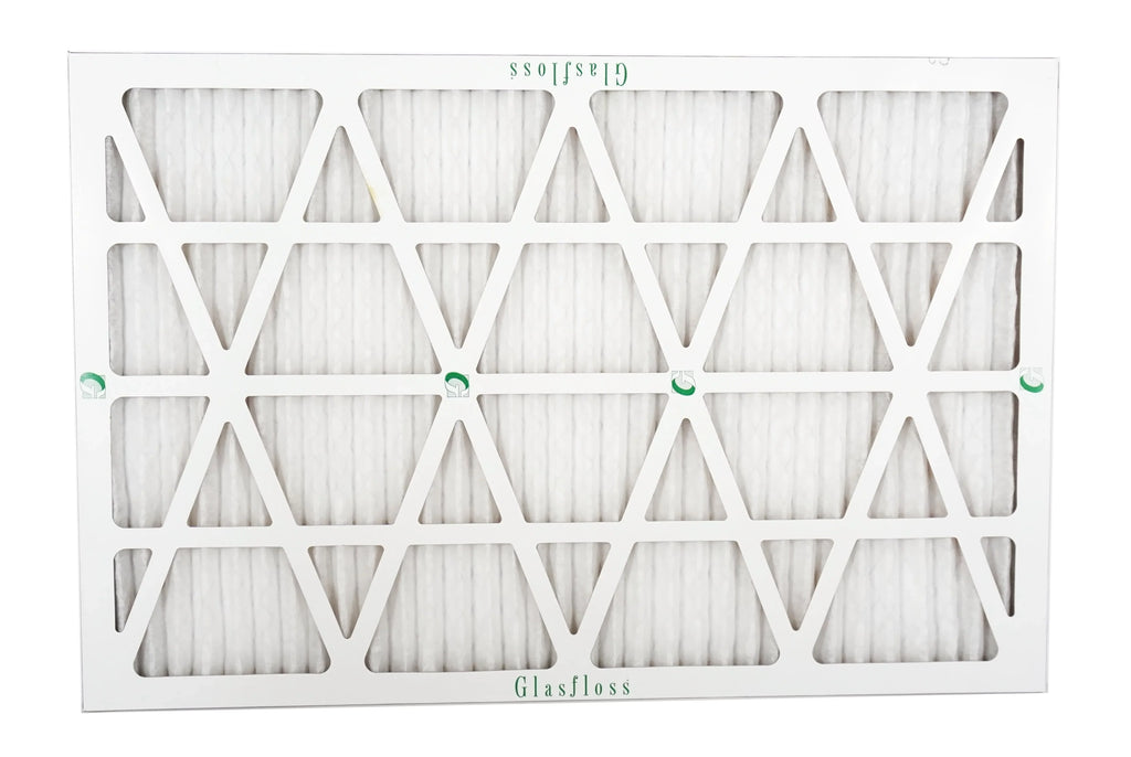 Glasfloss 20x30x1 - MERV 10 -Qty:4 - Furnace Air Filter - Made in USizeA (Actual Sizeize: 19.5 x 29.5x7/8 inch)
