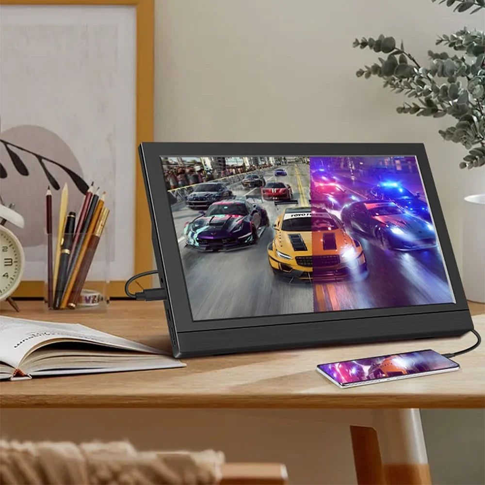 Protable Monitor 11.6 Inch 1366x768 60Hz TouchSizecreen Compture Monitor For PC Gamer PSize4 XBOX Sizetick Sizewitch Raspberry PI Display