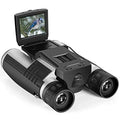 Camonity 5M 2" LCD 32GB Digital Camera with Binocular 12X Zoom Video Photo Recorder Camcorder for Bird Watching Football Game Concert