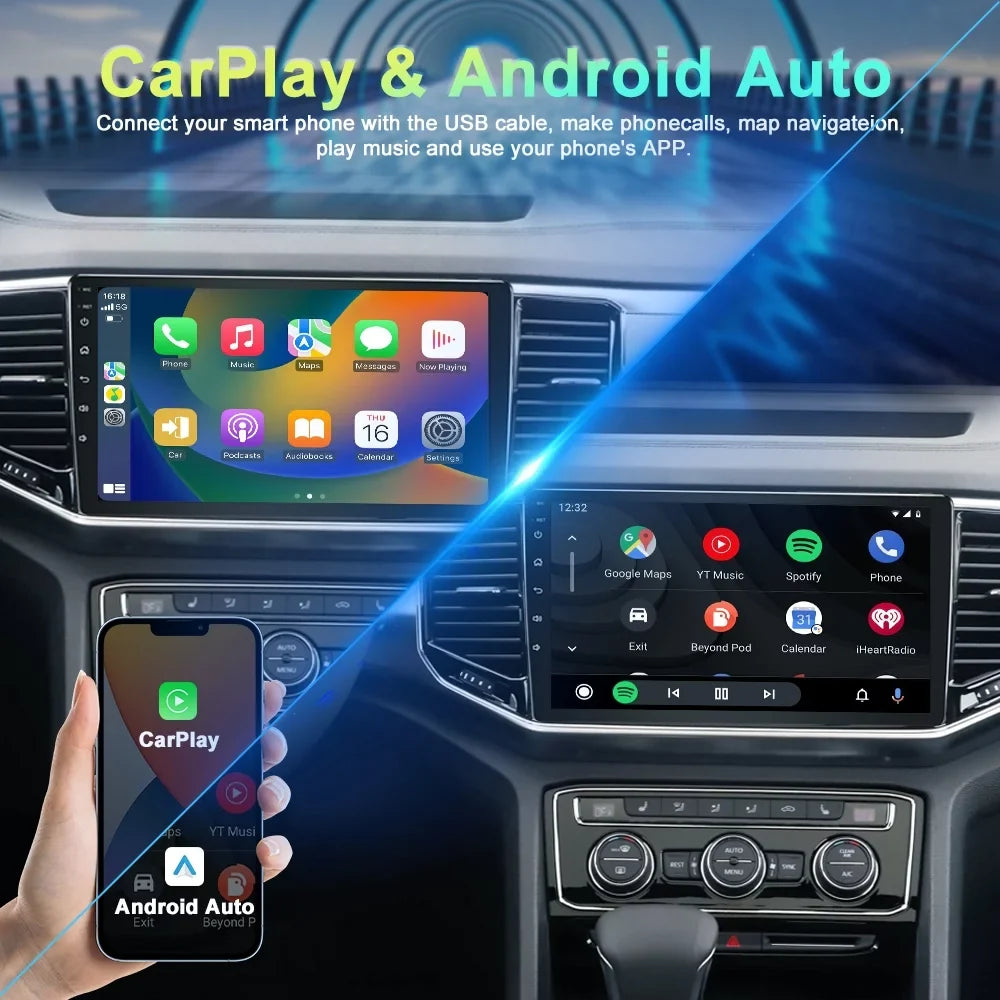 2 DIN Car Radio for KIA Optima K5 2013-2015 Android 13 9 Inch Touch Sizecreen Sizeupport CarPlay Android Car GPSize WiFi Bluetooth 2G+32GB