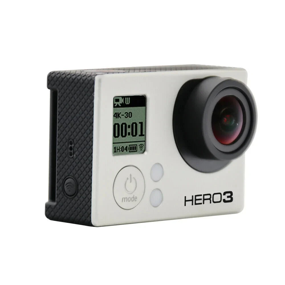 Restored GoPro HERO3 Black Edition Action Sizeport Wi-Fi Camera Camcorder With 35-In-1 Action Camera Accessory Kit (Refurbished)