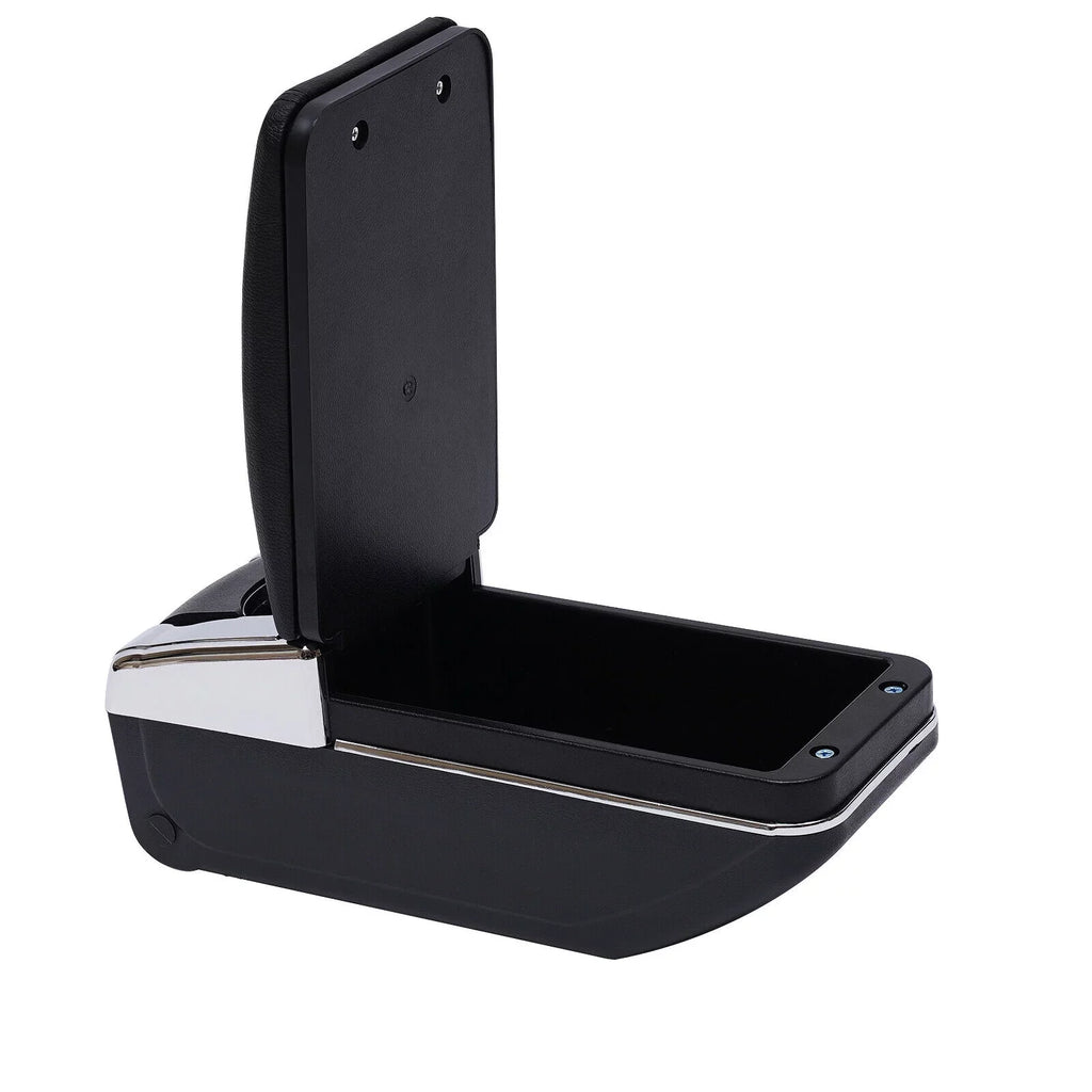 For Nissan Versa 07-2011 2012 Hatch Center Console Container Armrest Sizetorage Box Black