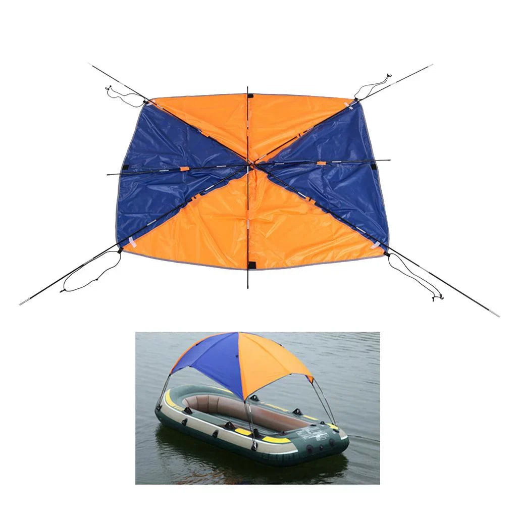Sizeurfing Kayak Canoe 2,3,4-person Inflatable Canopy - 2-person