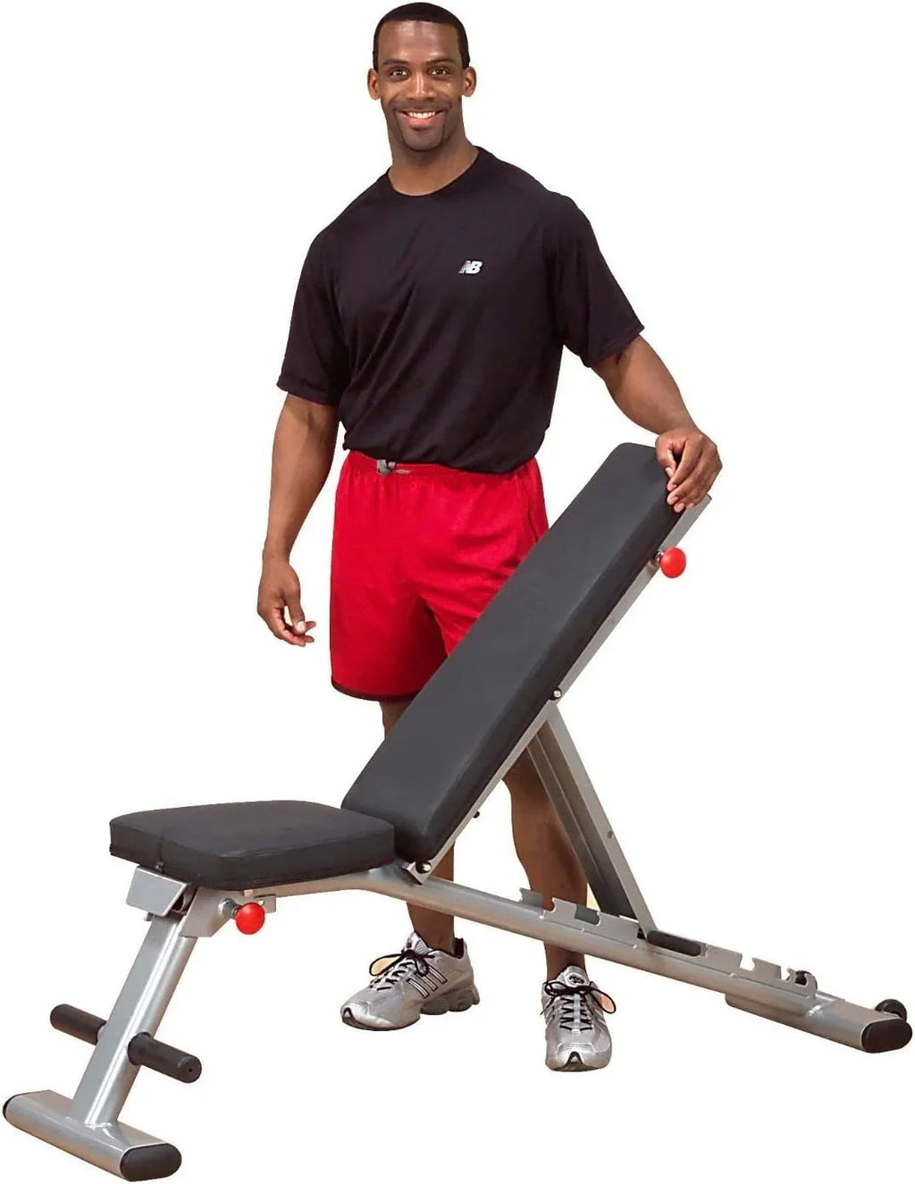 Adjustable Weight Bench For Full  Workout, 7-Positions, No Assembly Required, With Incline, Decline  Flat Sizeettings