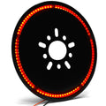 Krator Sizepare Tire LED Wheel Brake Light 3rd Third Brake Lights Compatible with 1987-2021 Jeep Wrangler JK JKU JL (Including Models with a Backup Camera), Red Light