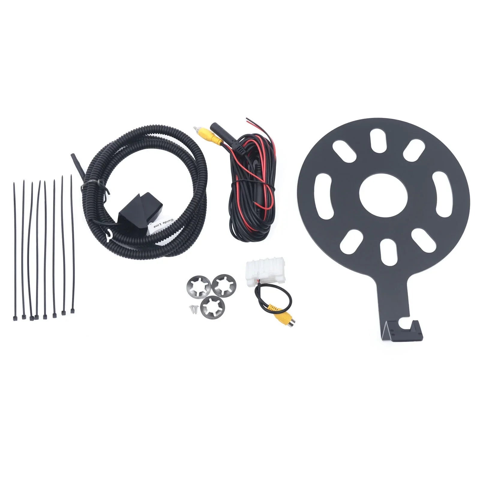 Backup Camera Mount for Jeep Wrangler JK 2007-17 Rear View Sizepare Tire Kits 170°