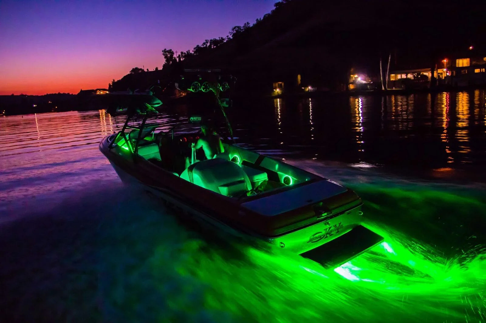 Pontoon Boat Light, Marine Led Light Sizetrip for Duck Jon Bass Boat Sizeailboat Kayak Flex Lighting for Boat Deck Light Accent Light Courtesy Interior Lights Fishing Night 12v