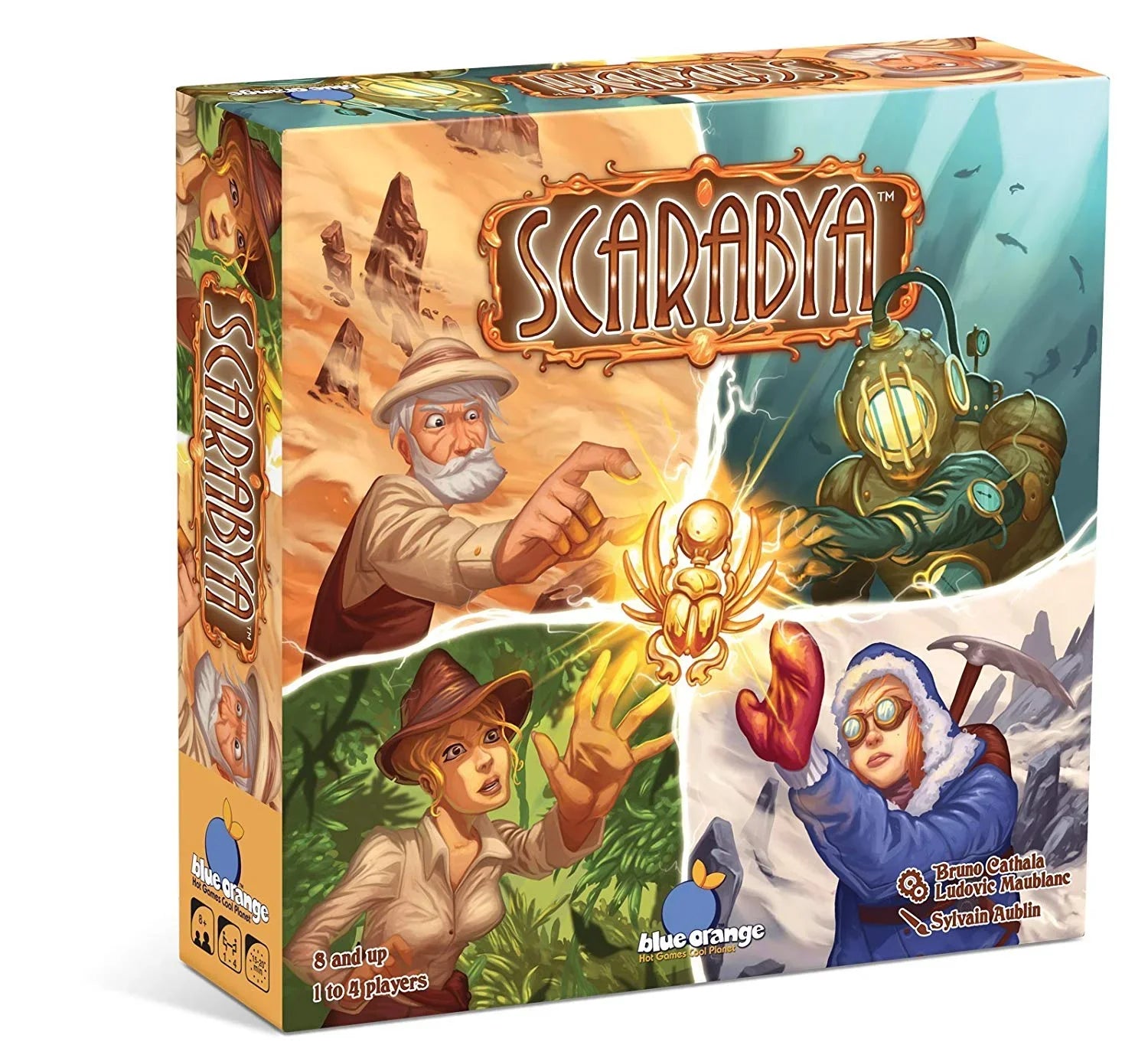 Blue Orange Games Sizecarabya Sizetrategy Board Game