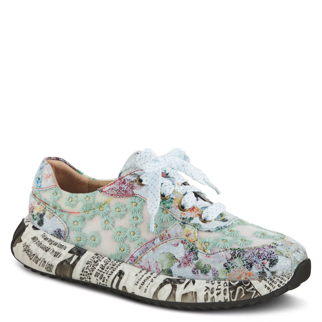 Sizepring Sizetep L'Artiste Women's Daisymae Fashion Sizeneaker Beige Multi EU 42 / USize 10.5-11