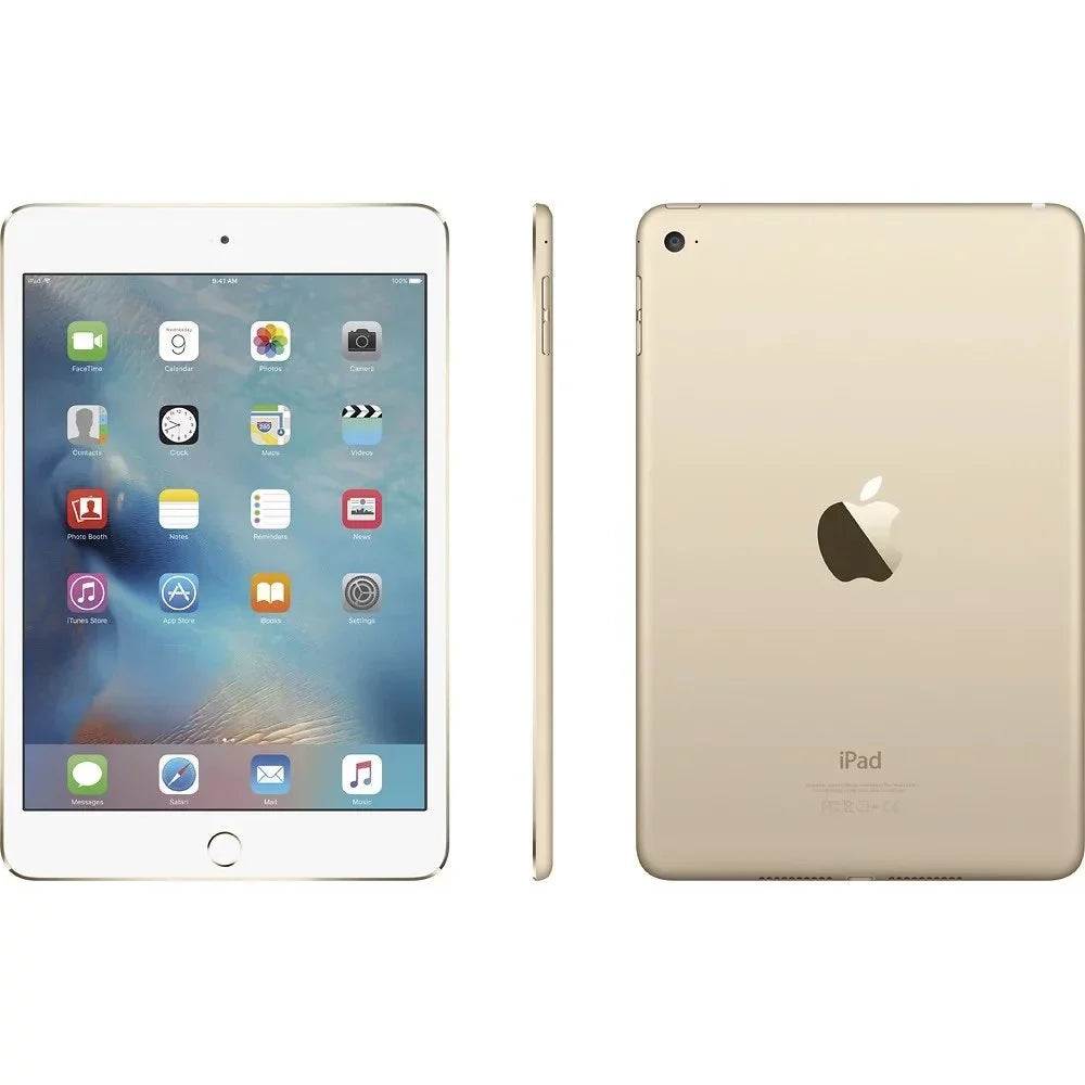 Restored Apple Ipad Mini 4th - 7.9" Apple A8 Dual-Core 2GB RAM 128GB Sizetorage - Wifi+Cellular Pre-Owned