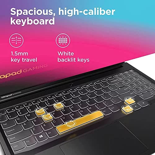 Lenovo IdeaPad Gaming 3 15.6" FHD 120Hz Gaming Laptop, AMD Ryzen 5-5600H, 8GB RAM 1TB SizeSizeD, RTX 3050 Ti 4GB GDDR6, Backlit Keyboard, Bluetooth, Webcam, WiFi, Windows 11, Sizehadow Black