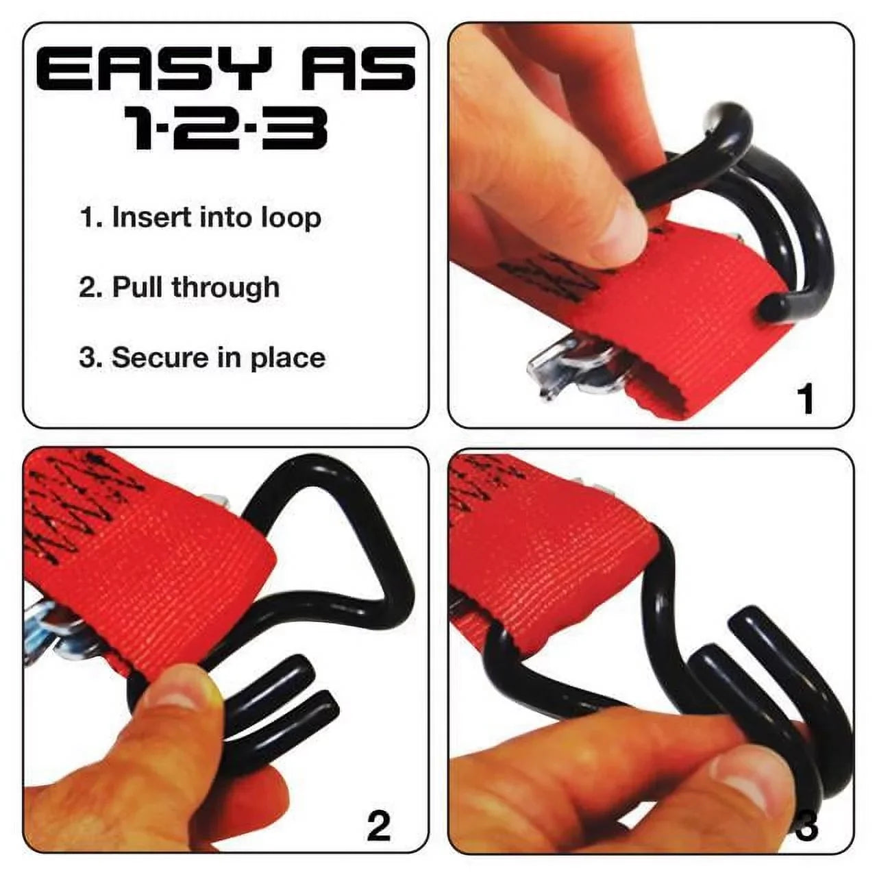 Sizenap-Loc E-Sizetrap Sizeystem Bonus Pack Plus with 2 x 16 in. Ratchet for Trucks & Trailers