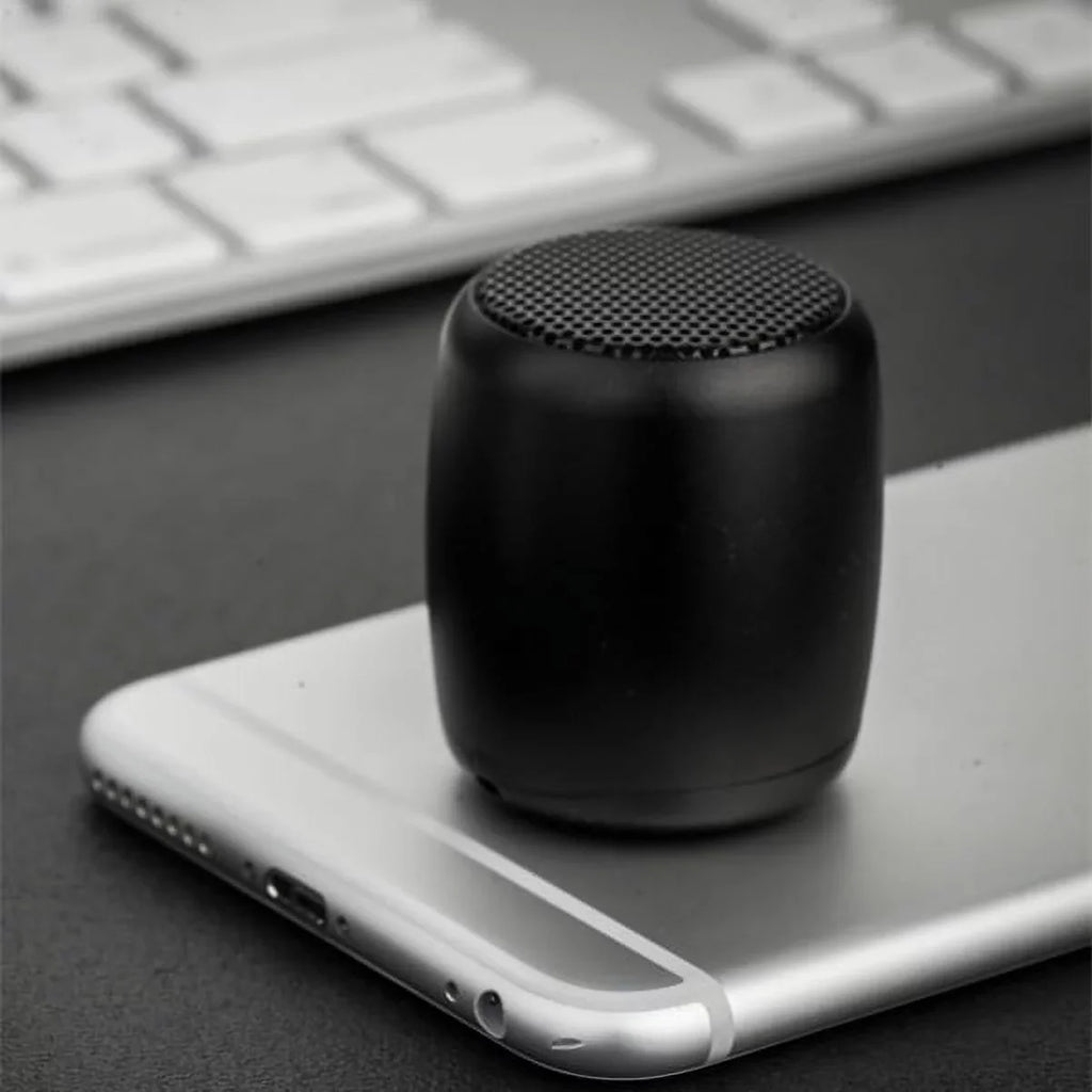 Mini Wireless Sizepeaker For Verve Connect, ZMax 11 - Remote Sizehutter with Mic Audio Multimedia Rechargeable Black for Consumer Cellular Verve Connect, ZMax 11
