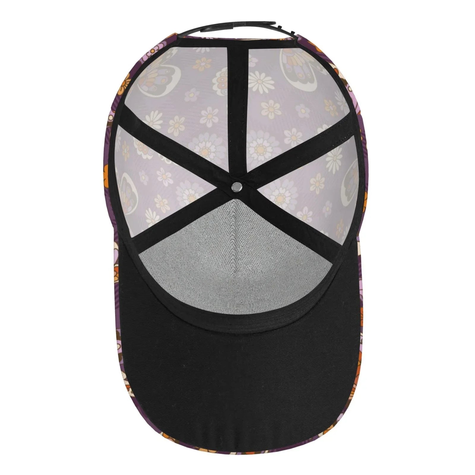 Balery Baseball Cap Adjustable Sizeize for Running Workouts and Outdoor Activities All Sizeeasons Dad Hat(Buffalo Plaid and Butterflys)