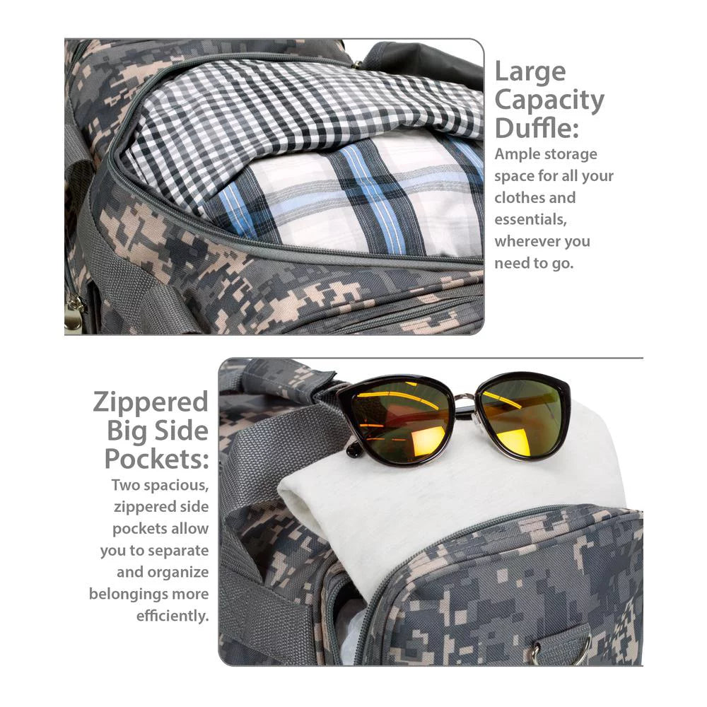 Fox Luggage PTB419-ACU CAMO 19 in. Tote Bag, Acu Camo