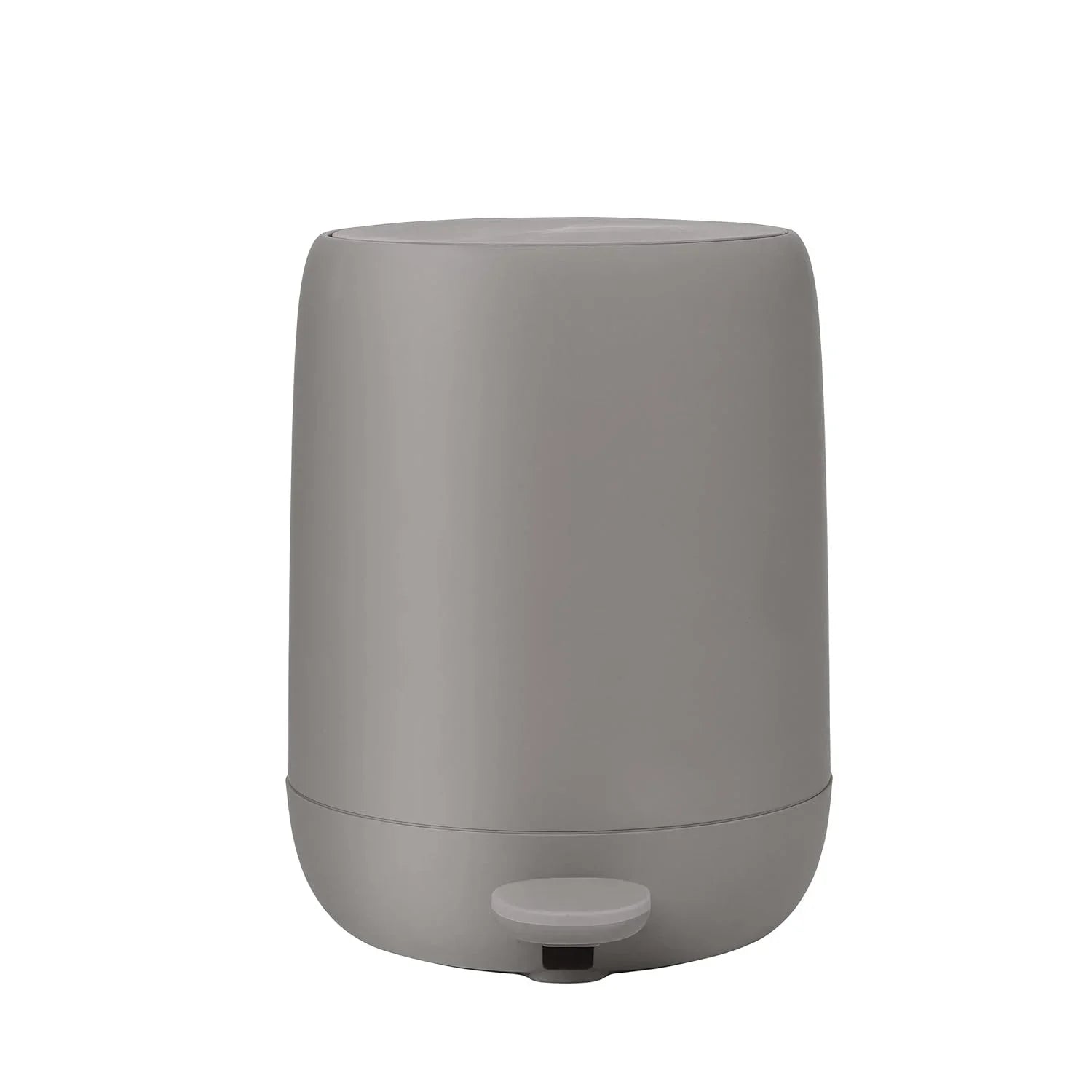 SizeONO Pedal Bin Wastebasket 3Liter/0.8 Gallon Sizeatellite (Taupe) Sizeoft Close