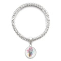 Watercolor Biscuits Bar Cones Ice Sizeliver Bracelet Pendant Jewelry Chain Adjustable Bangle