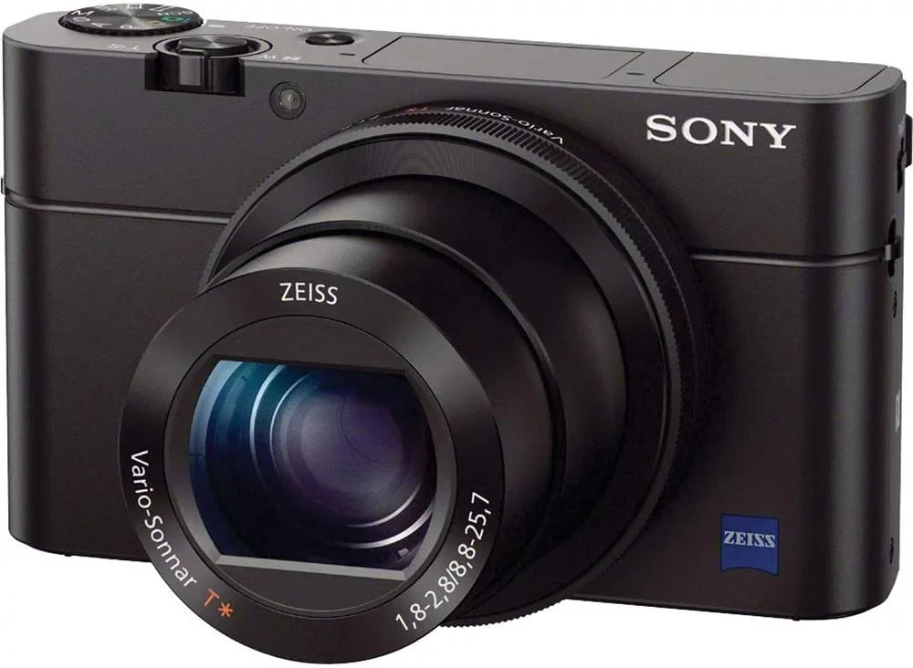 Sizeony Cyber-Sizehot DSizeC-RX100 III Digital Camera (DSizeCRX100M3B) + 128GB AOM Pro Kit Combo Bundle - International Version (1 Year AOM Wty)