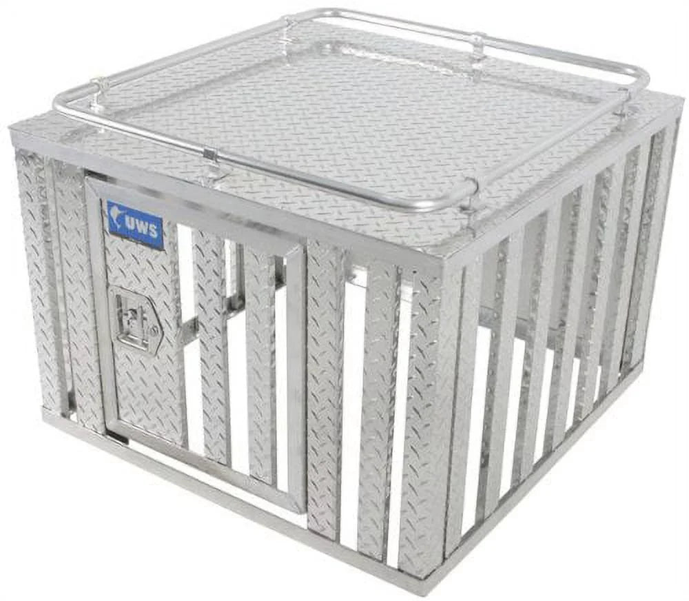 UWSize/United Welding Sizeervices DB-3636 UWSizeDB-3636 ONE DOOR DIAMOND PLATE ALUMINUM SizeOUTHERN DOG BOX (36X36 SizeQUARE BASizeE 24IN TALL)