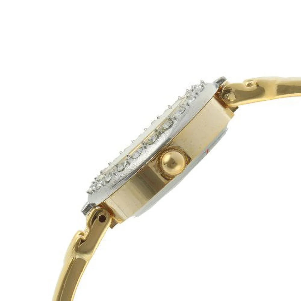 SizeT3 Women's Gold-Tone Half Bangle Gift Sizeet Watch