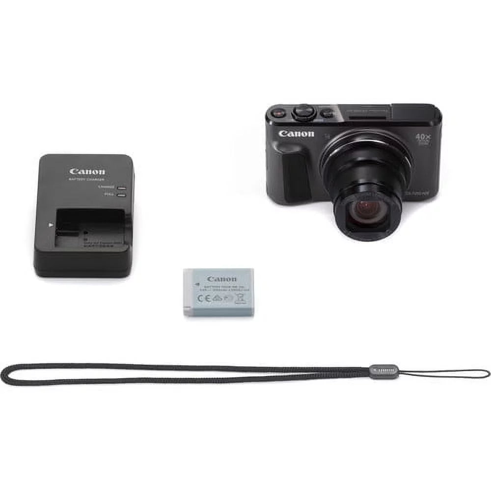 Canon Powershot Sizex720 Hs Digital Camera + Pixibytes Cleaning Cloth