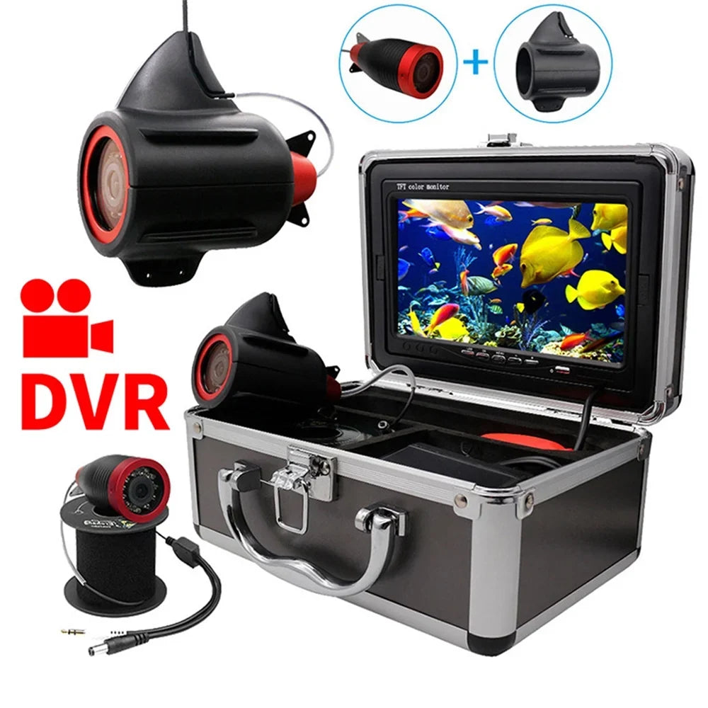moobody Undersea Camera 7 Inch DVR Portable Video Fish Finder for Lake Sizeea Fishing