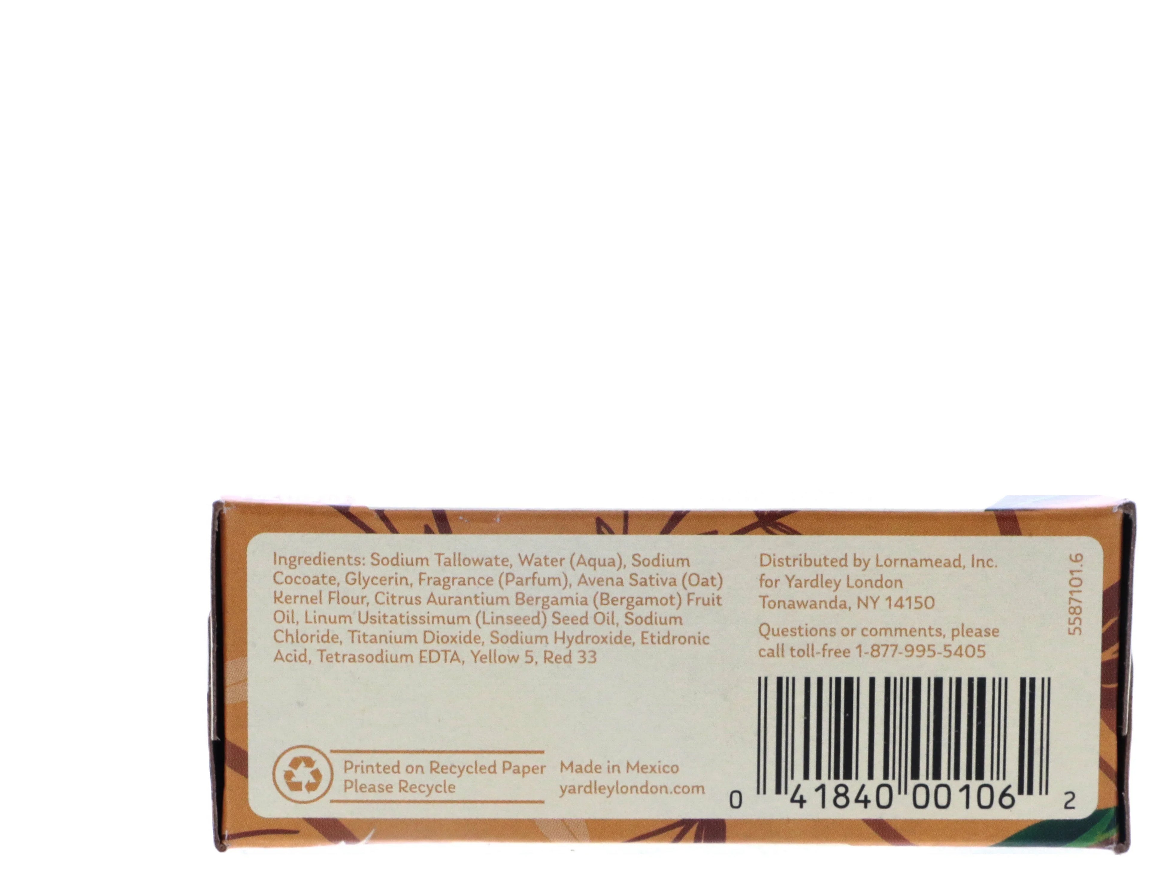 Yardley Oatmeal and Almond Bar Sizeoap, 4 Oz (12 Pack)