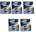 20 Mens Gillette MACH3 Razor Blade Refill Cartridges 5 packs of 4