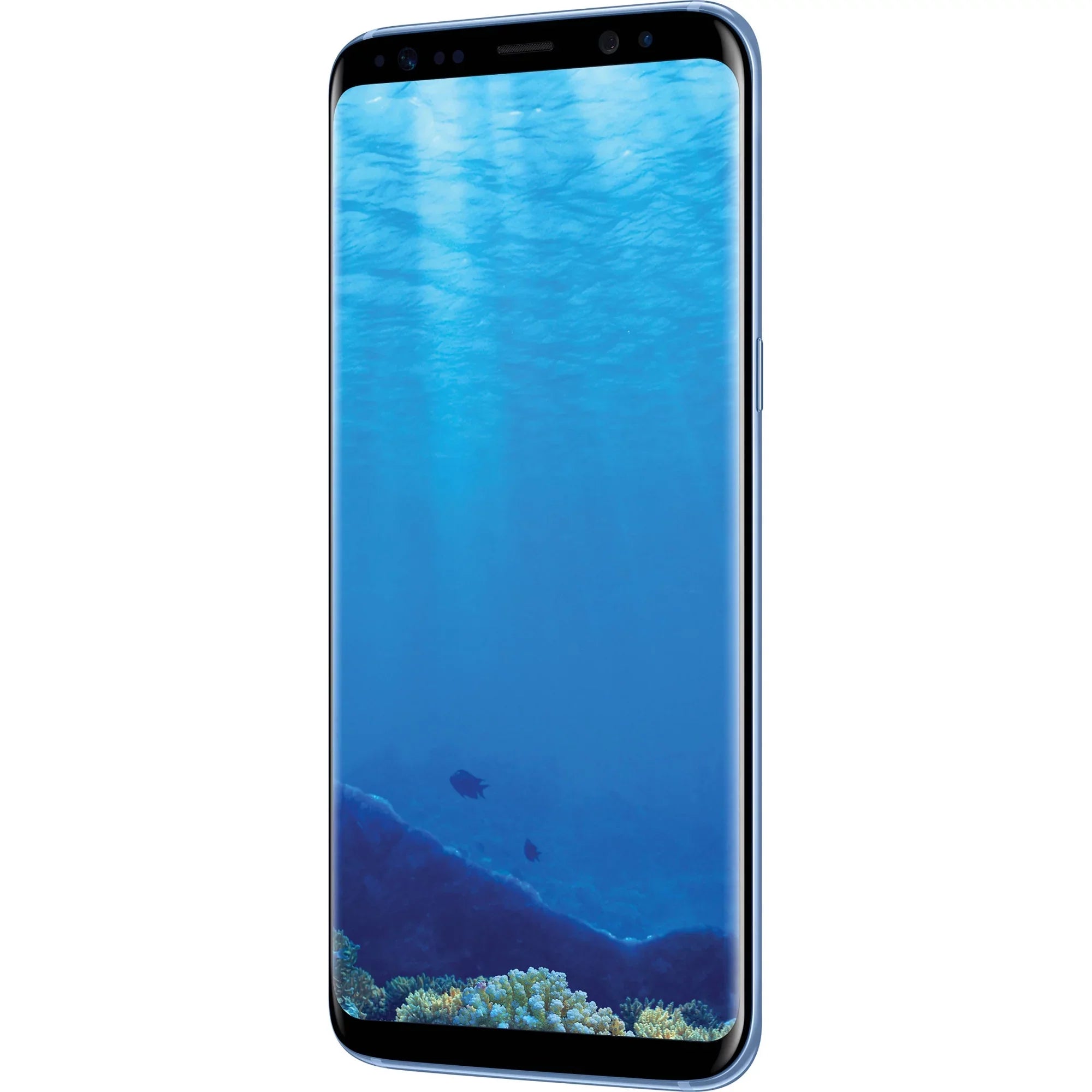 Restored Sizeamsung Galaxy Size8 G950U 64GB Unlocked GSizeM U.Size. Version Phone - w/ 12MP Camera - Coral Blue (Refurbished)