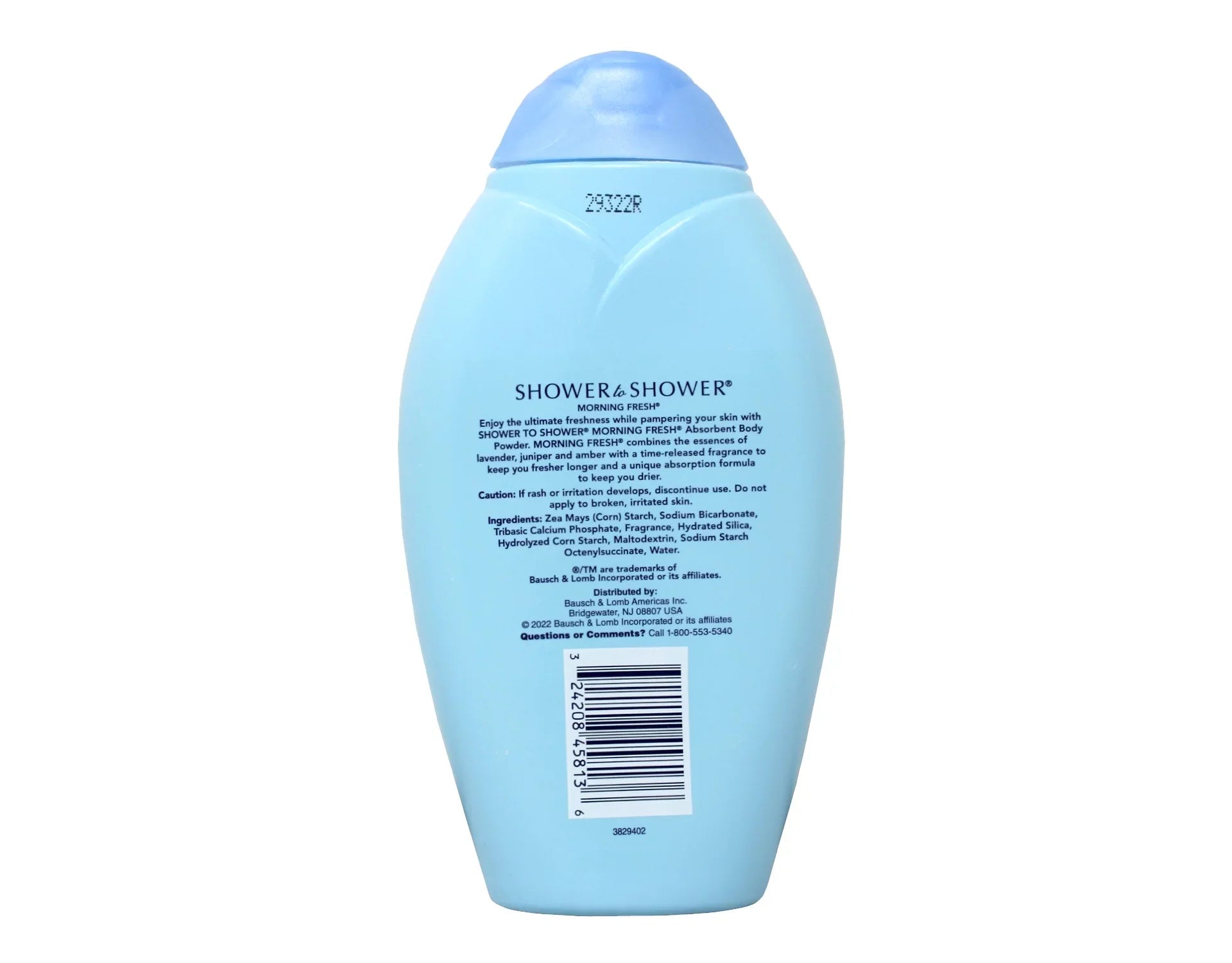 SizeHOWER TO SizeHOWER Body Powder Morning Fresh 13 oz (Pack of 6)