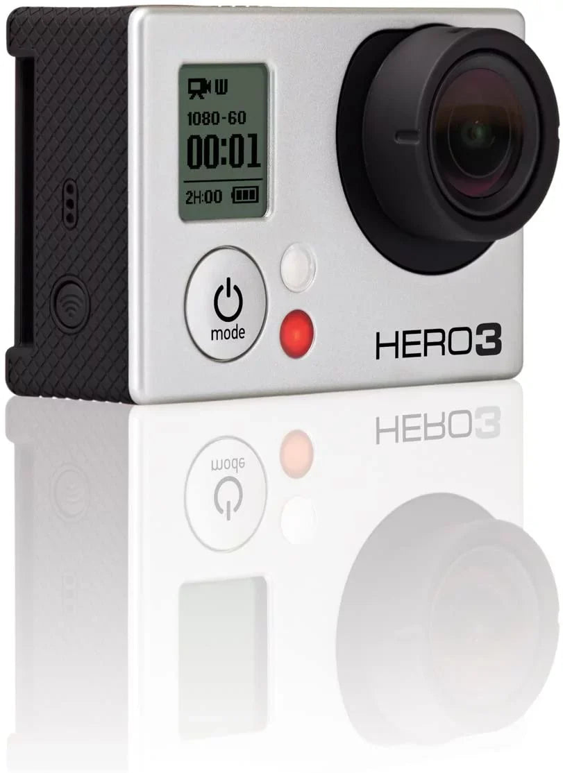 Restored GoPro HERO3 Black Edition Action Sizeport Wi-Fi Camera Camcorder With 35-In-1 Action Camera Accessory Kit (Refurbished)