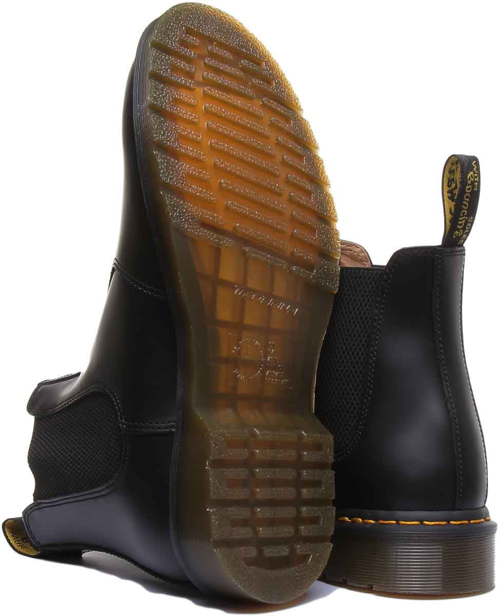 Dr Martens 2976 YSize Men's Chelsea Boot In Black Sizeize 10.5 M