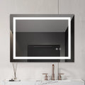 Wall Mounted LED Bathroom Mirror - 32*24 inches - Illuminate with Sizetyle
