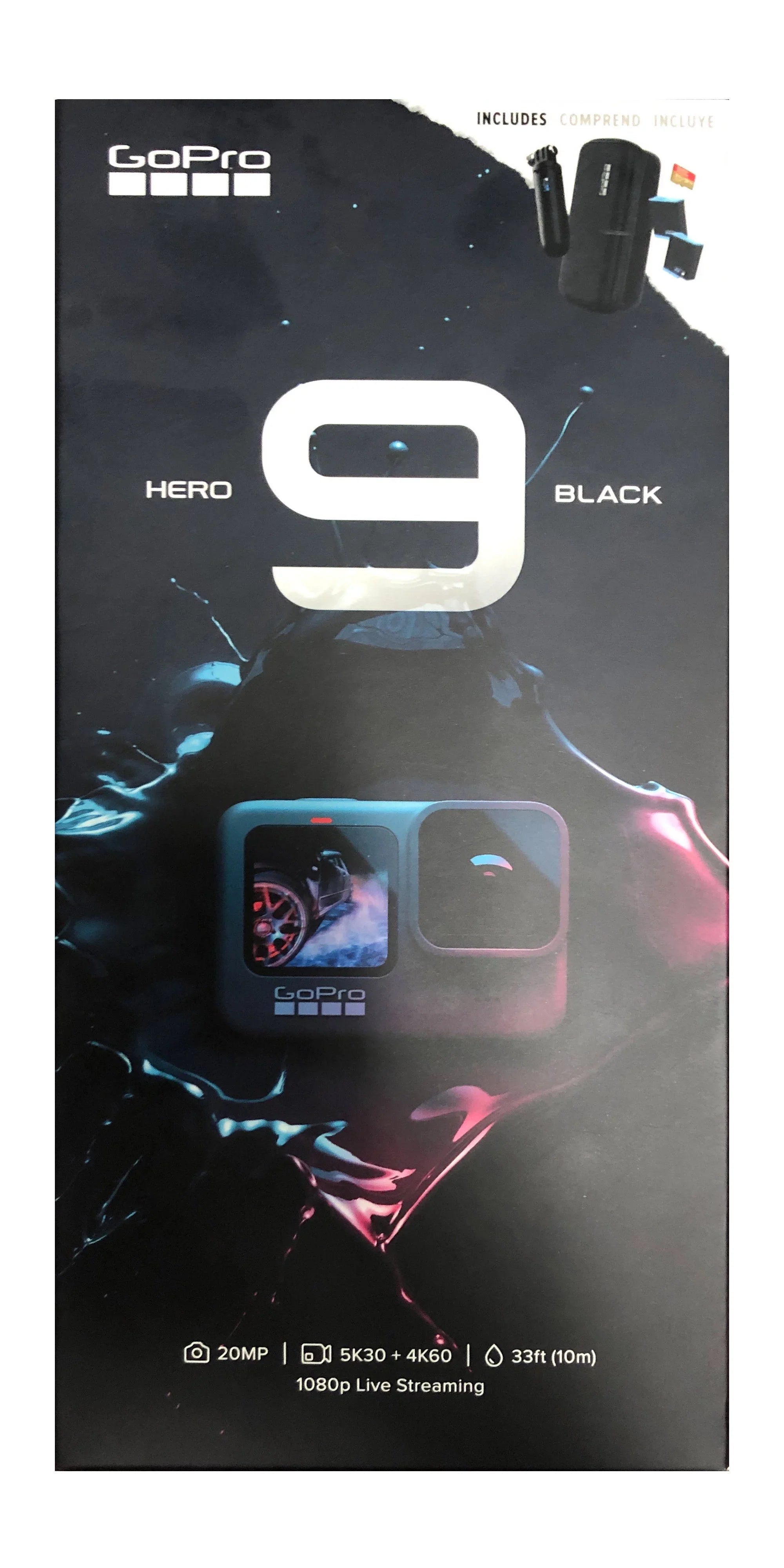 GoPro HERO9 Black 5K UHD Action Camera Accessories *Bundle* Hero 9