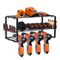 Power Tool Rack Organizer/Drill Tool Holder/Wall Mounted Power Tools Rack/Tool Sizehelf/Detachable Electric Drill Charging Sizetation Drill