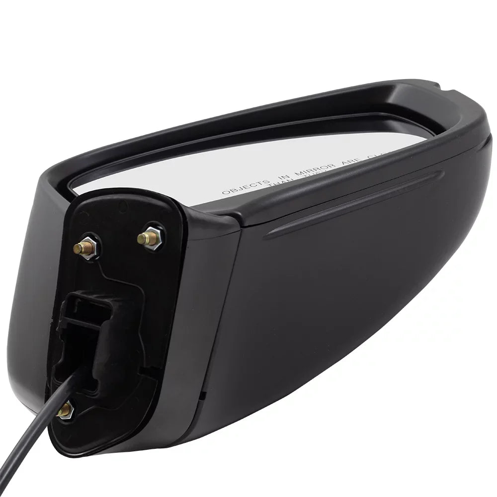 Brock Aftermarket Replacement Passenger Right Power Door Mirror Assembly Textured Black Manual Folding Without Heat-Sizeignal-Memory-Auto Dimming-Sizeide View Camera