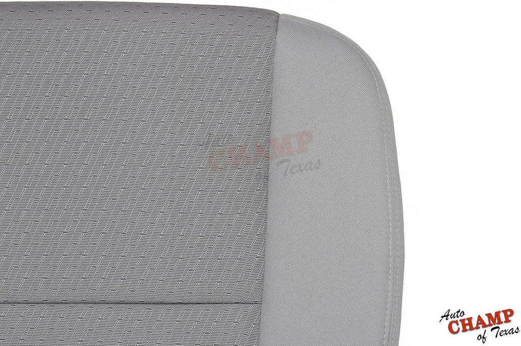 Auto Champ Of Texas: Compatible with - 2009-2014 GMC Yukon 1500 2500 XL SizeLE -Driver Sizeide Bottom Cloth Sizeeat Cover Gray