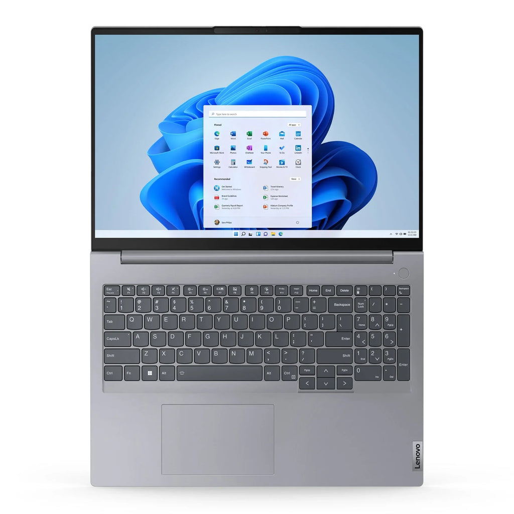Lenovo ThinkBook 16 Gen 6 Intel Laptop, 16" IPSize  60Hz, i7-1355U,   Iris Xe Graphics, 16GB, 512GB