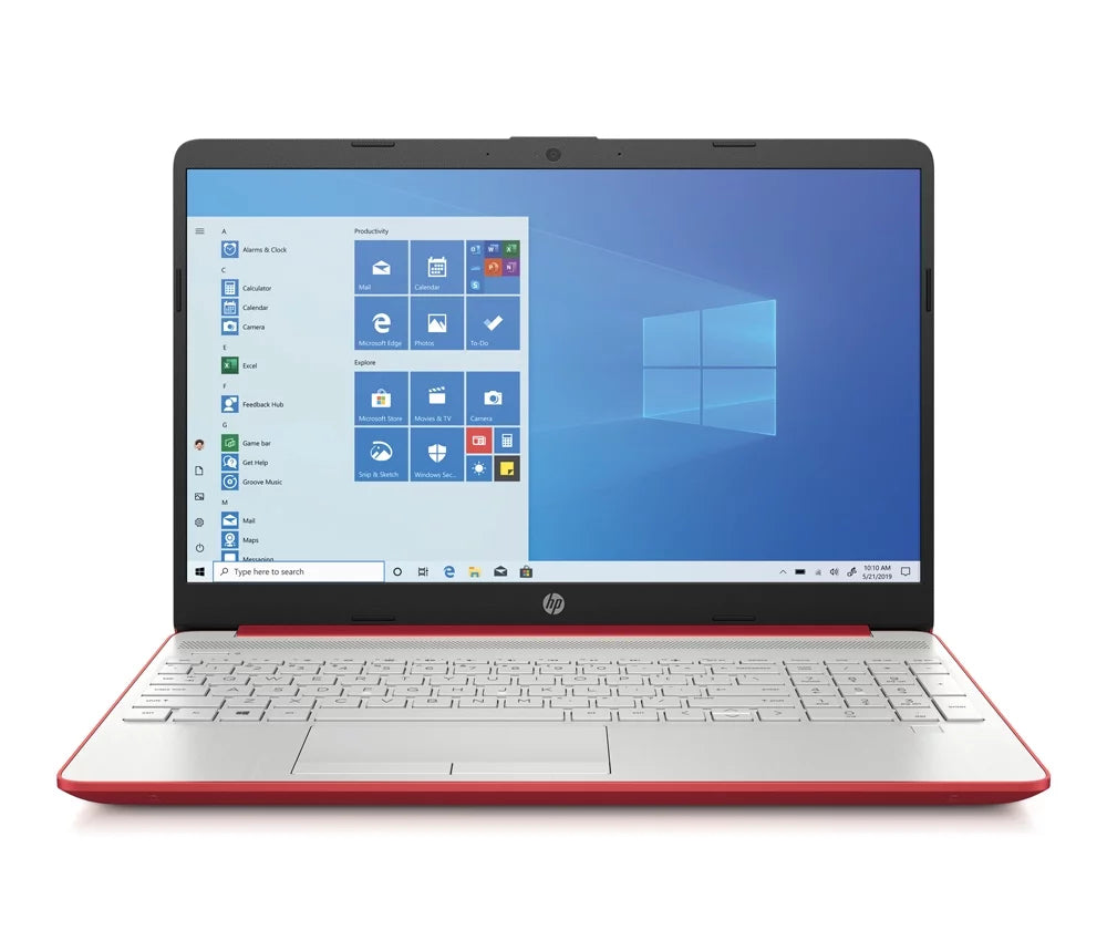 HP 15-dw1081wm 15.6" HD Notebook Intel Pentium Gold 6405U 2.4GHz 4GB RAM 500GB HDD Wi-Fi BT Webcam Windows 10 Home(USizeED)